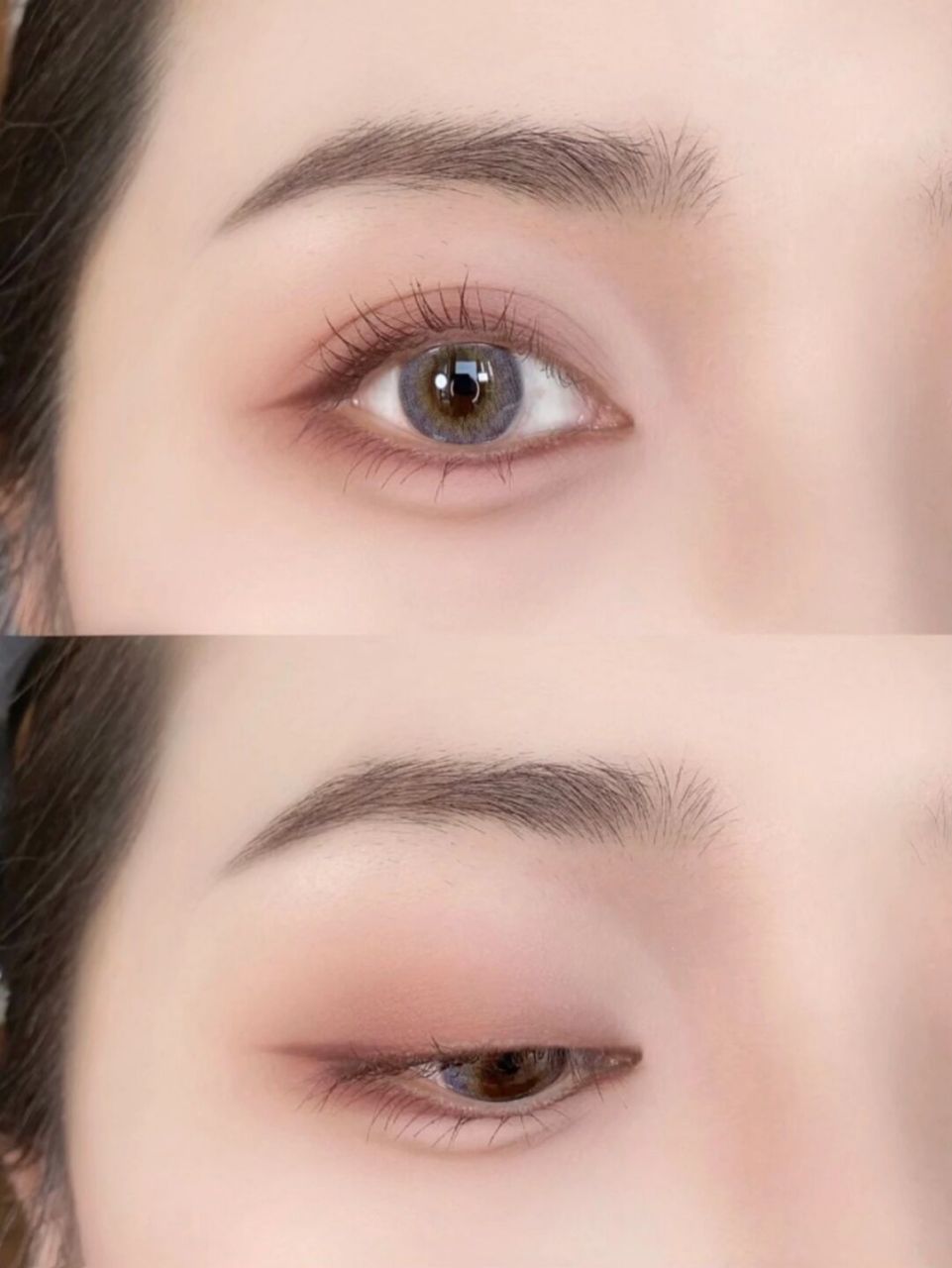 新手眼妆# #眼妆教程# #纯欲风# #单眼皮眼妆#  #眼影试色