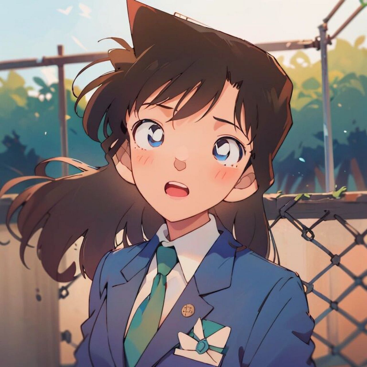 毛利兰头像重绘 #毛利兰# #名侦探柯南# #新兰# #stablediffusion