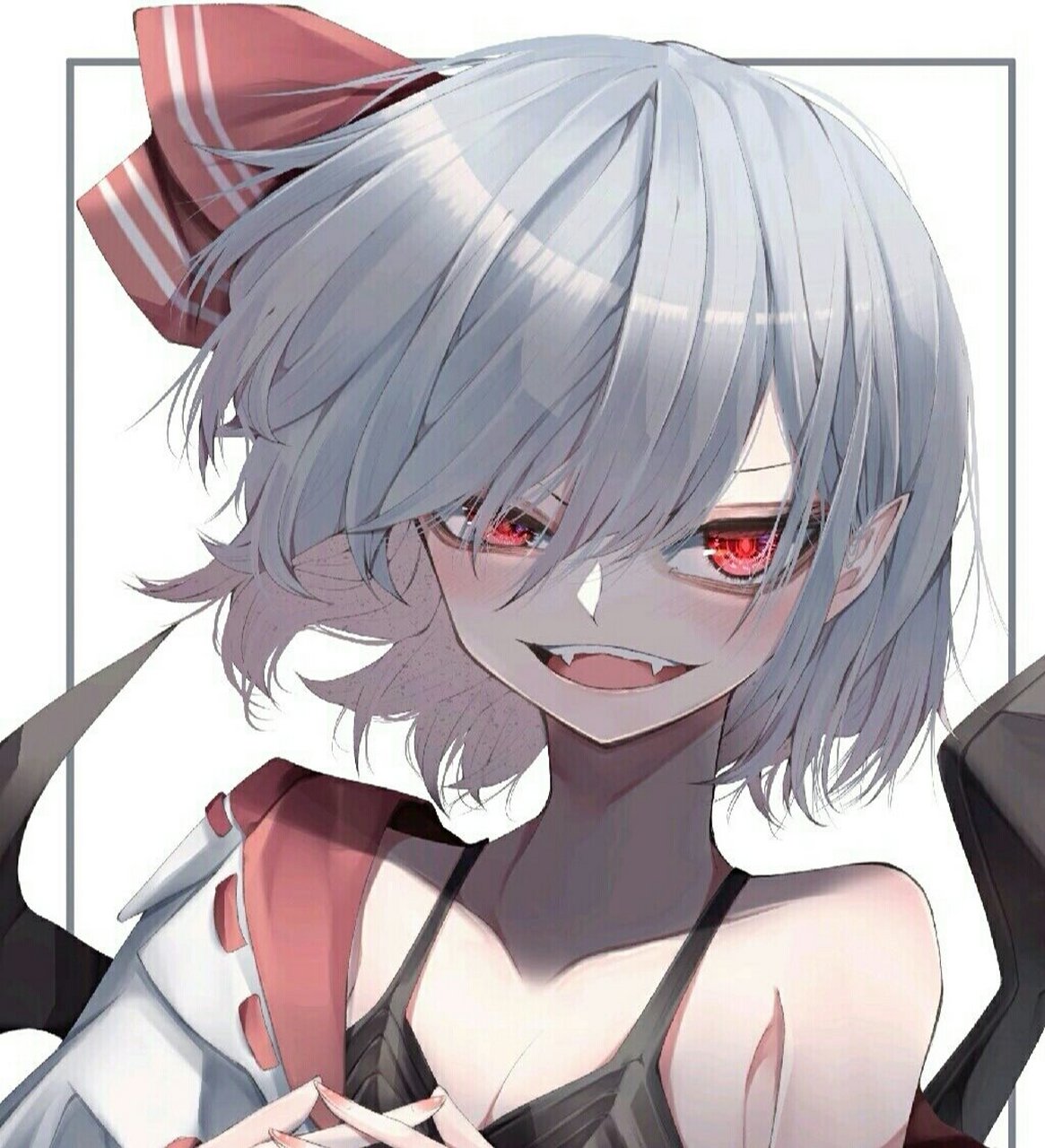 白发红眸 小姐姐头像.