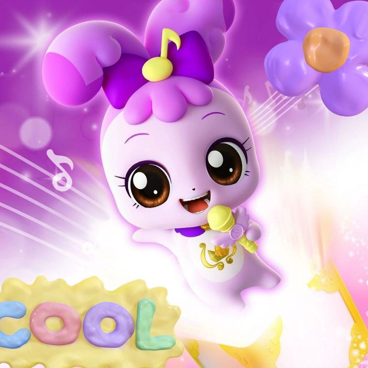 与乐美变身为: 音乐公主 象征:音符 代表元素