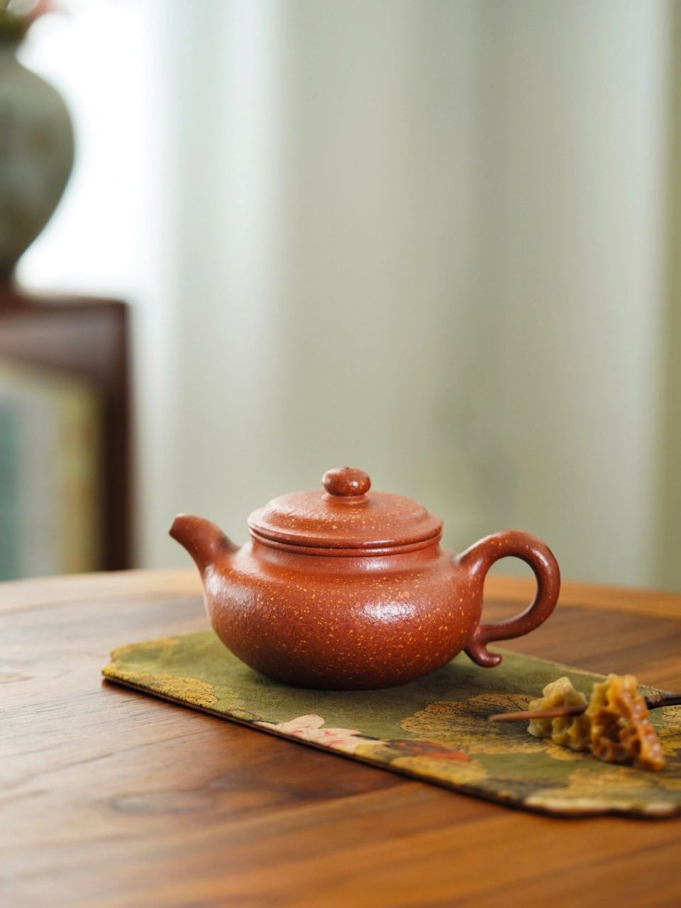 8目粗砂降坡泥 紫砂壶仿古壶 透气性好 个人觉得粗砂很古朴,养起来很