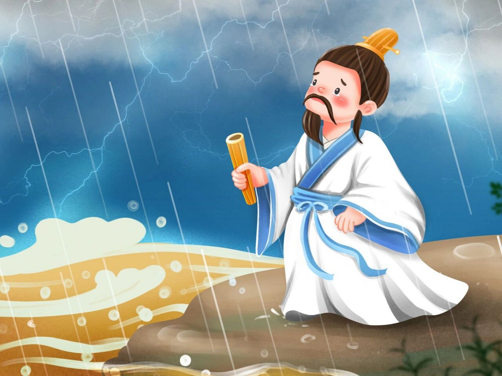 端午节屈原海报素材插画分享 06【摄图网】今天为大家分享一些关于