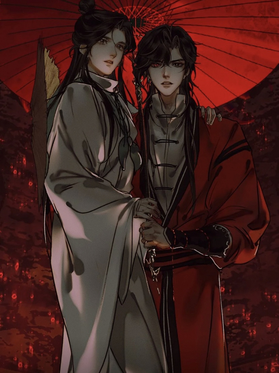 天官赐福漫画图可做壁纸 灰灰太太永远滴神!