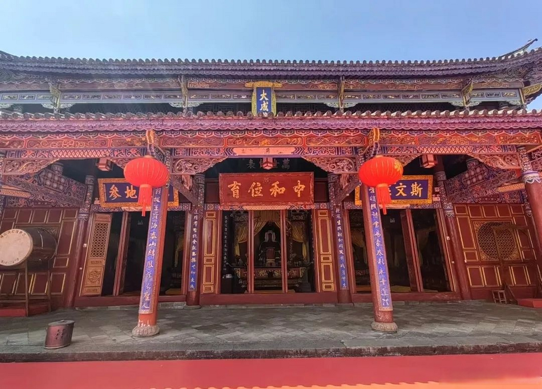 与众不同 【腾冲文庙主体建筑——大成殿】大成殿,是腾冲文庙的核心