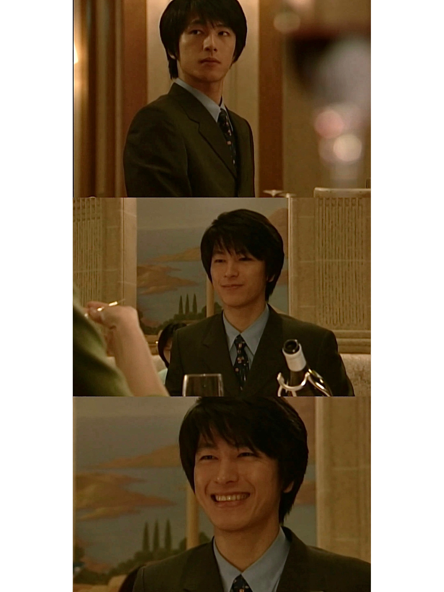 青涩的及川光博再无代餐🥹 就算男主是竹野内丰我也选男二!