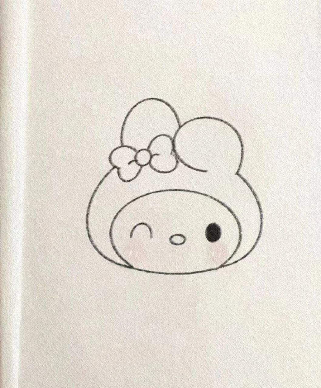 简笔画教程 美乐蒂
