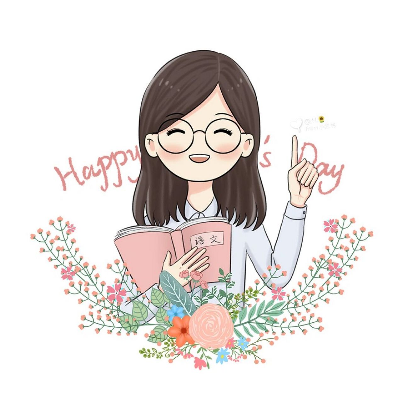 绘画素材‖教师角色免抠人物素材 9999699398996993