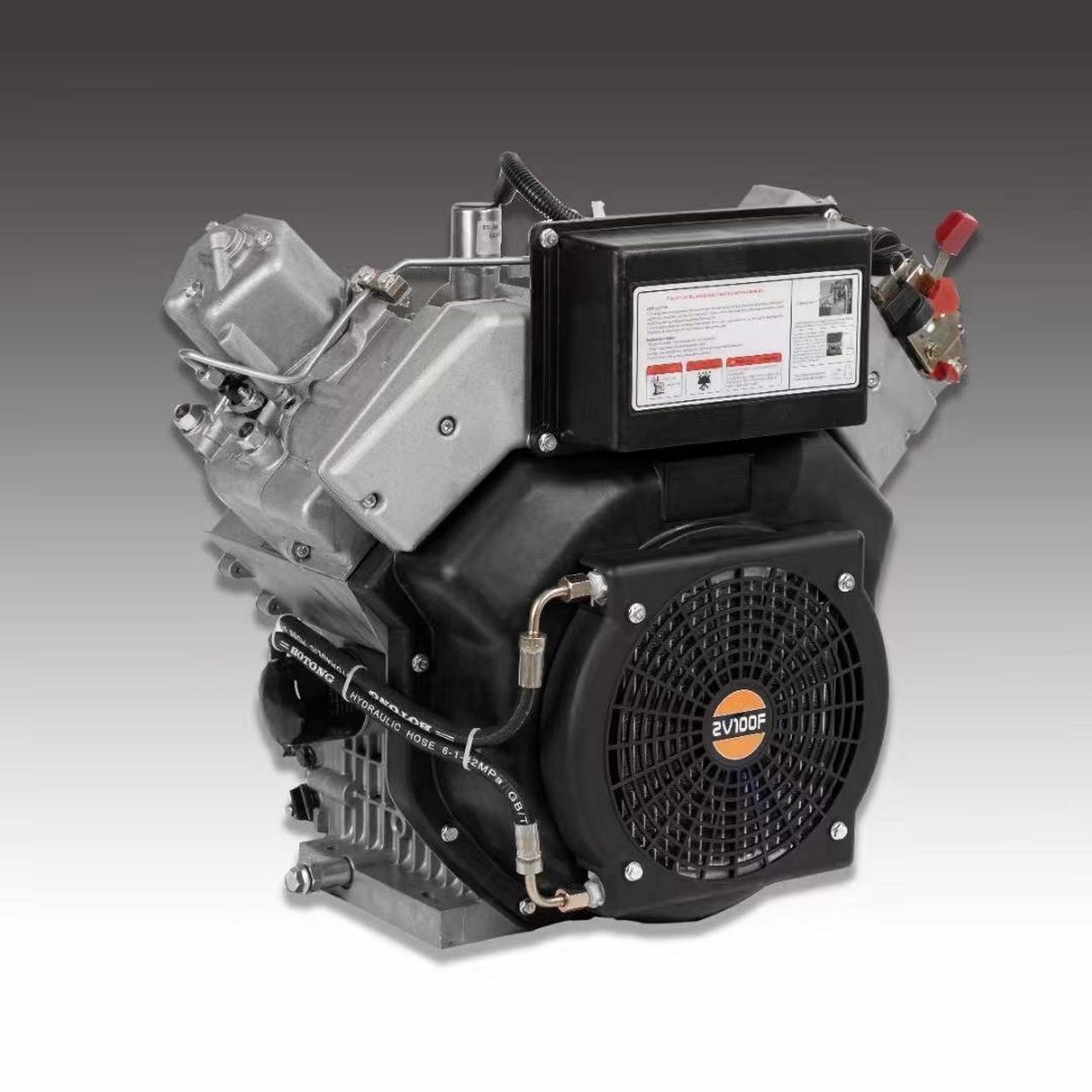 双缸风冷柴油机动力 双缸风冷柴油机型号最全 20马力-22马力-25马力