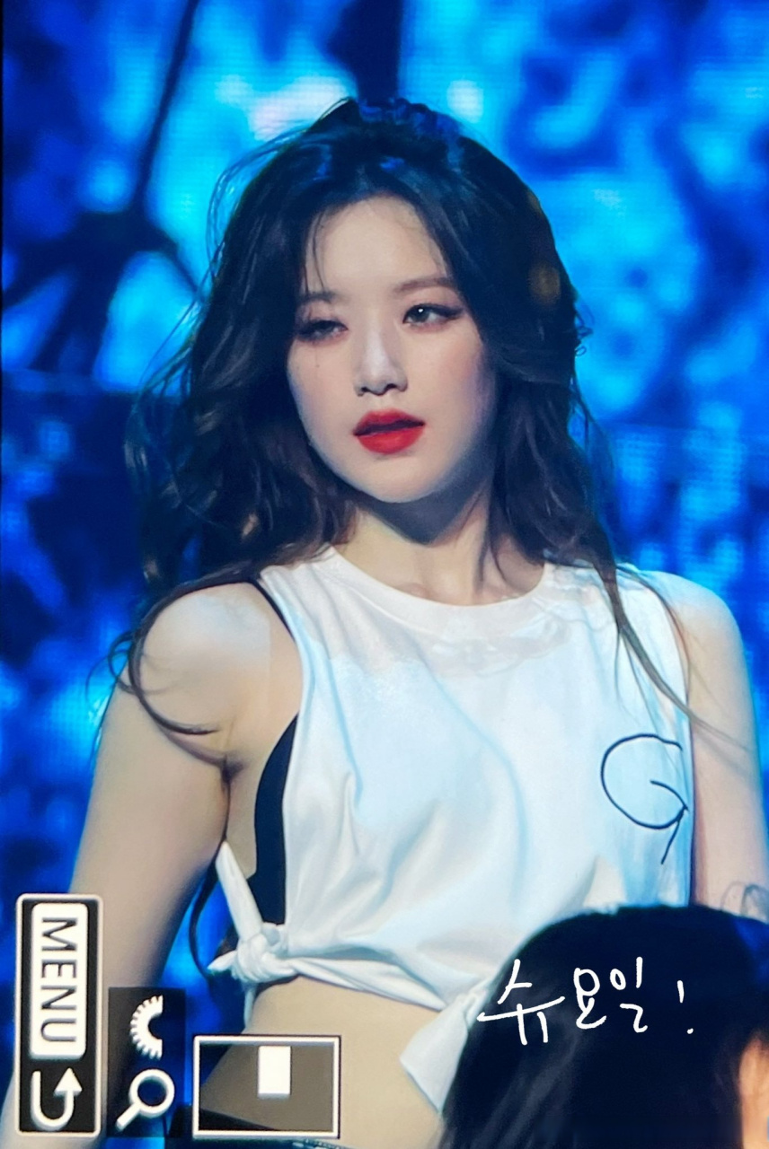 gidle组合##叶舒华演唱会神图#哇今天的是能直接大喊老婆的程度