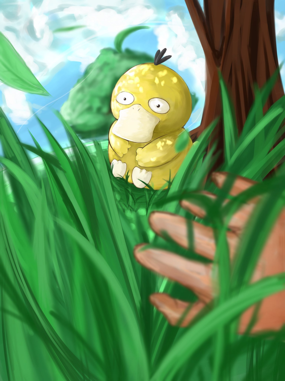 可达鸭(via twi kodakoda555)  #宝可梦##可达鸭