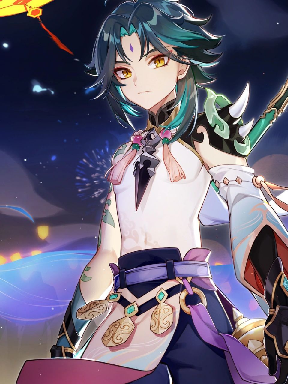 原神高清壁纸|魈合辑     竖版高清手机壁纸 可用作手机屏保 随便一张