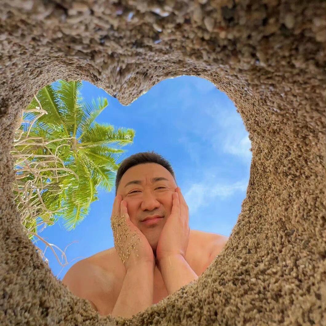 猛男卖萌 挺可爱的呀💙