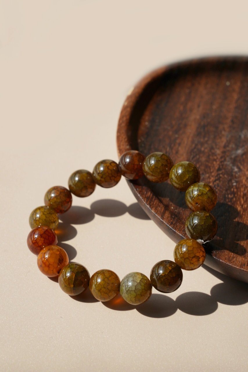 【绿龙纹】水不在深有龙则灵78龙纹玛瑙 "山不在高有仙则灵,水不在