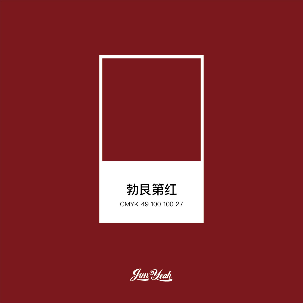 色卡分享|第8期|勃艮第红