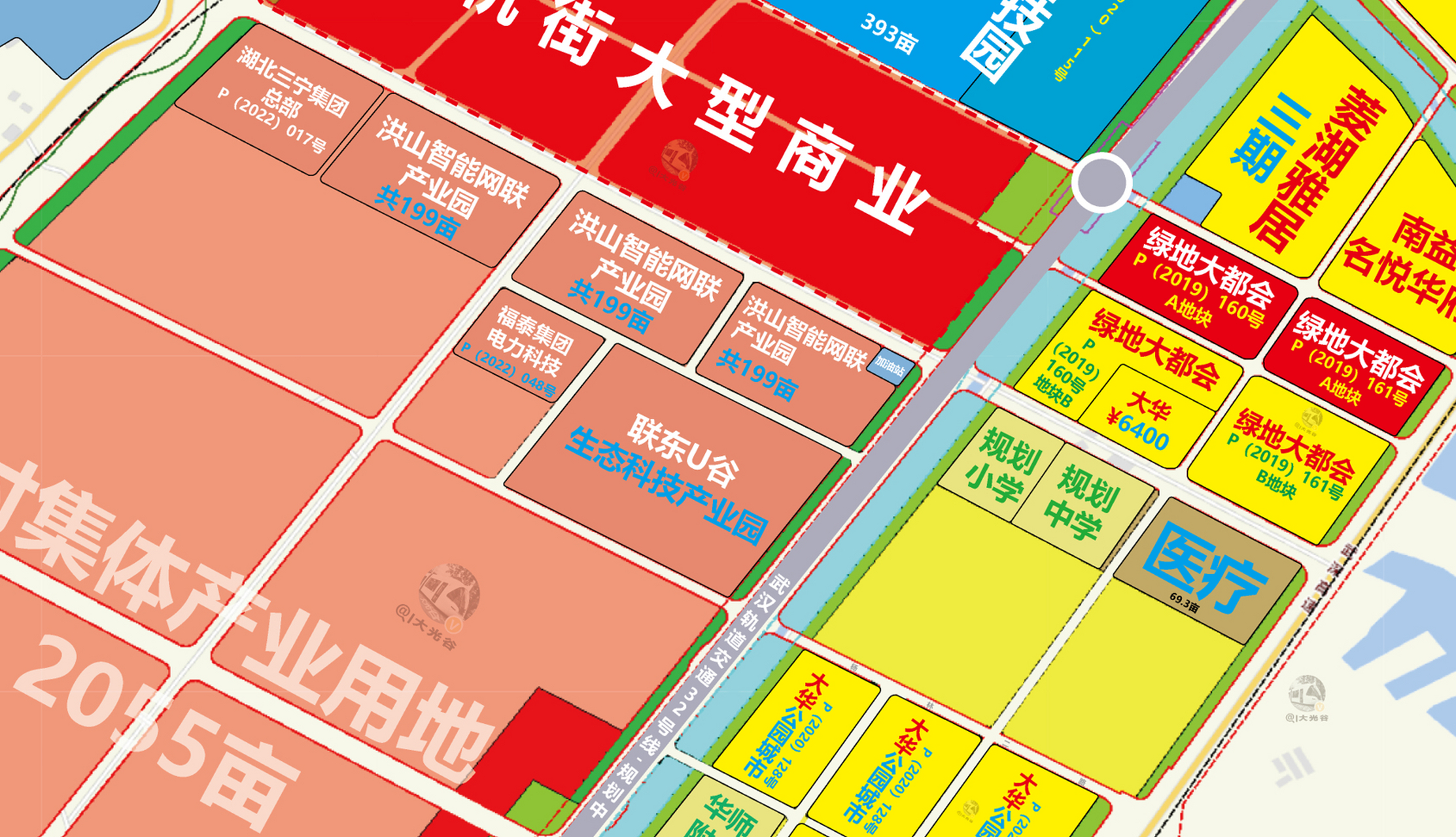 青菱 | 联东u谷-洪山生态科技工业产业园二期-ab项目规划方案!