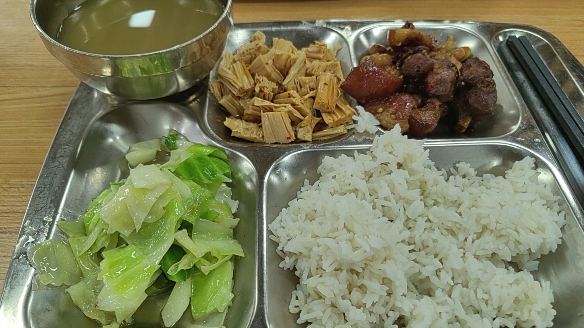 私企公司食堂饭菜合集