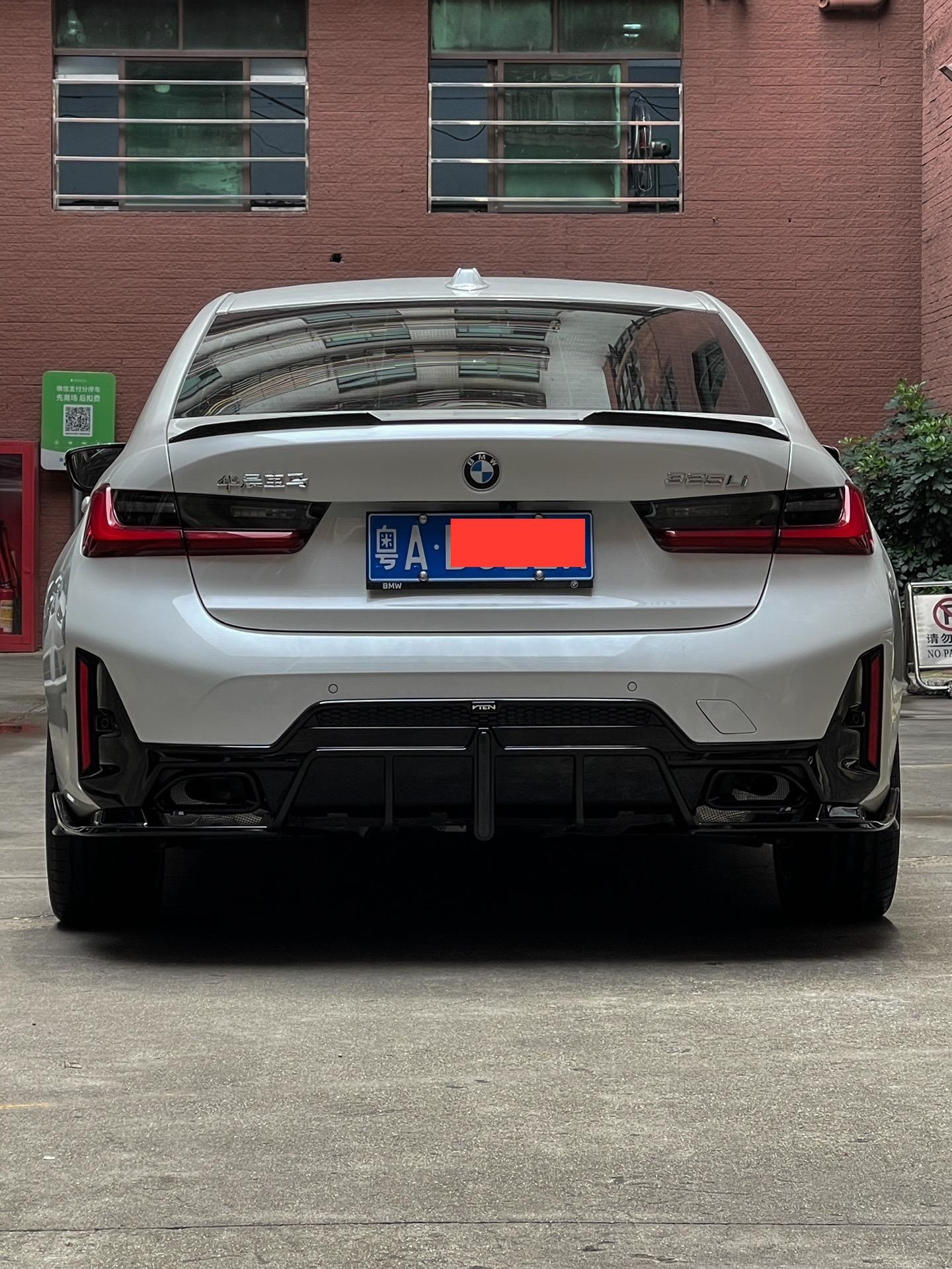 清单项目 ⒈vten后唇套件 ⒉m3运动尾翼 ⒊mp三段式前铲 ⒋m340i全黑