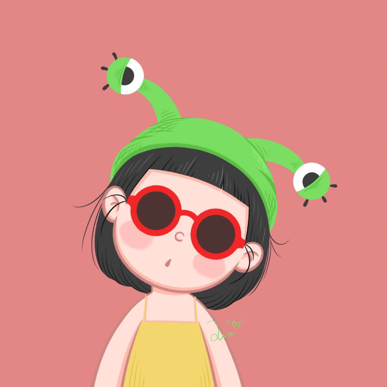 女生头像|姐妹头像 咱就是说现在就是要颜色鲜艳