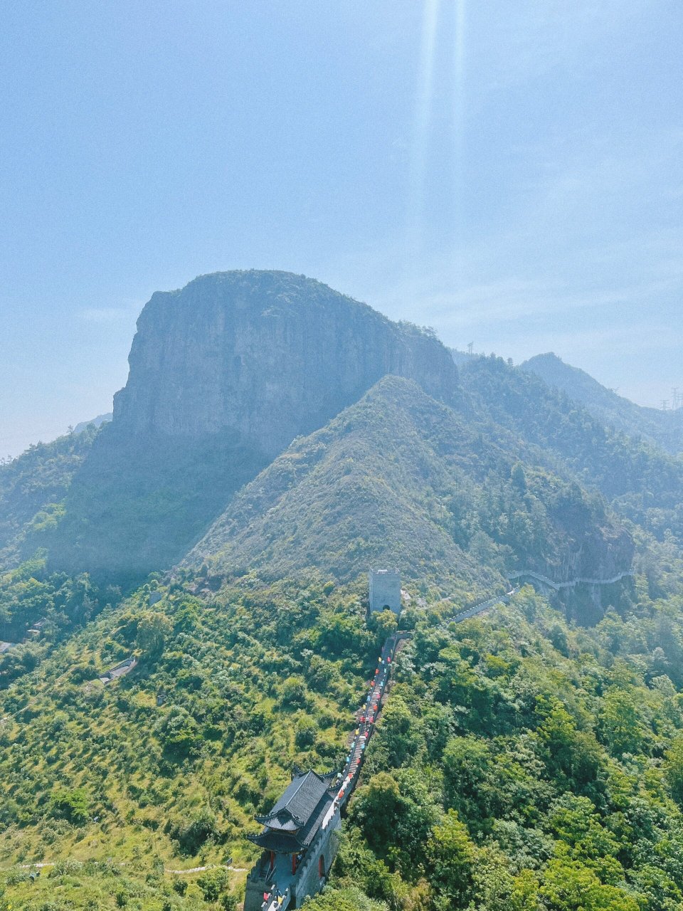 流石山玻璃栈道图片