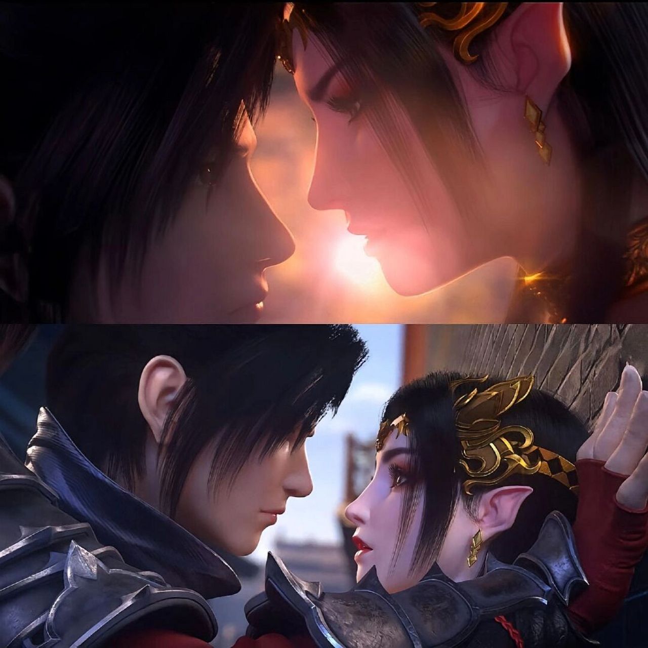 萧炎 美杜莎 #国漫崛起# #国漫# #斗破苍穹# #萧炎# #美杜莎女王#