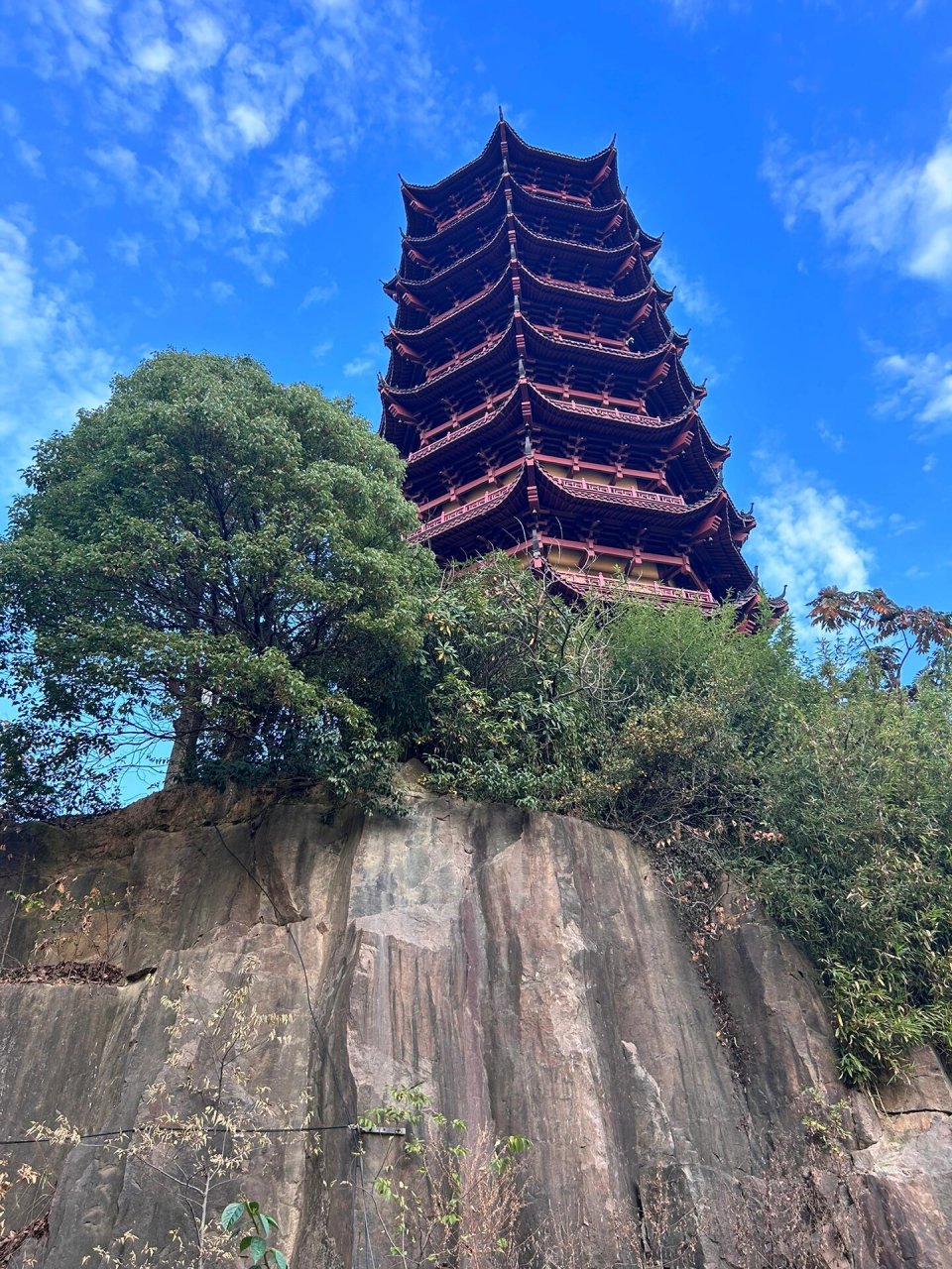西天竺狮林禅寺 今日份爬山打卡,图片有声