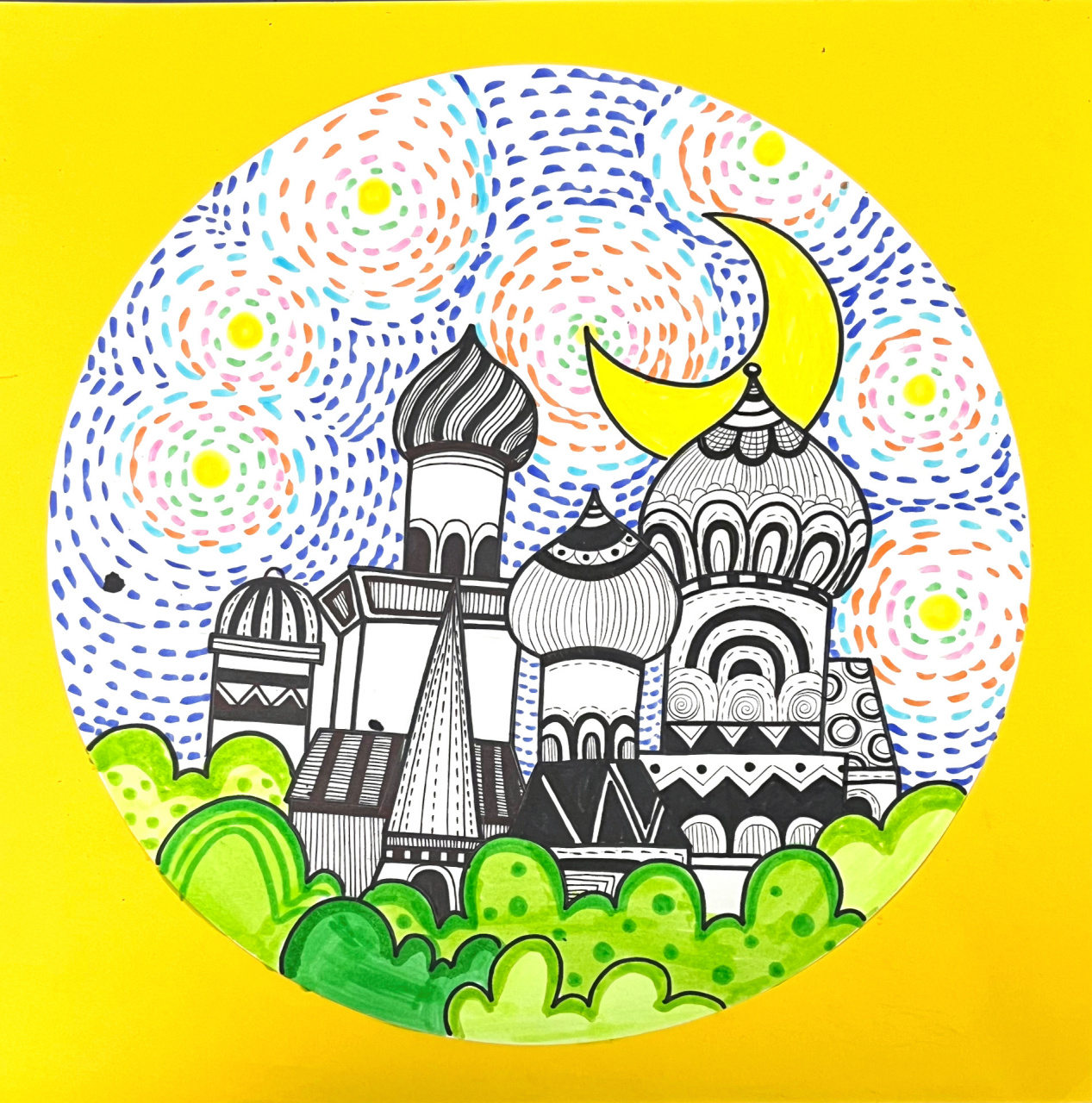 【星空城堡】打卡100天画画|线描篇(97/100)