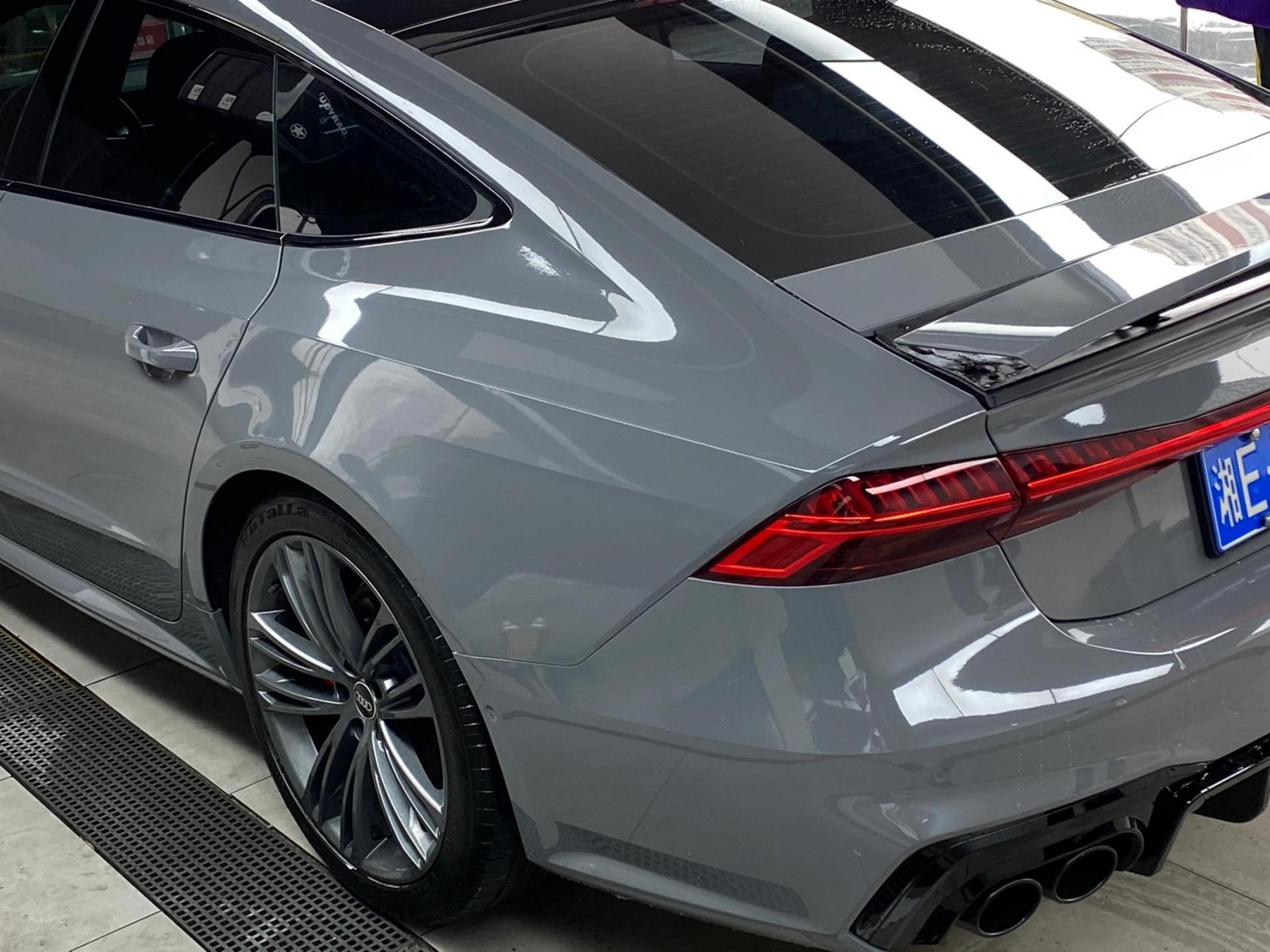 奥迪a7原厂纳多灰.