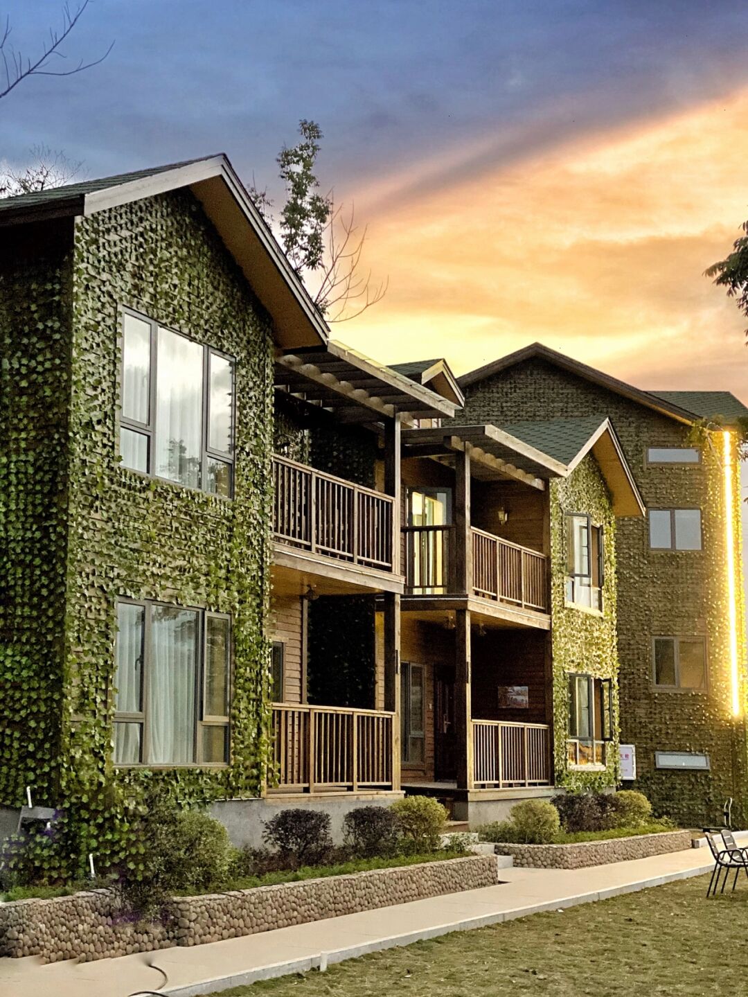 春节假期聚会带娃好去处 永泰新开了一个民宿 就在榕水谣 大樟溪畔