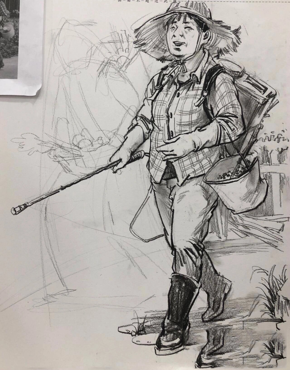 《搬运工》《扛东西》《背东西》《提东西》 联考速写必背动态搬,扛