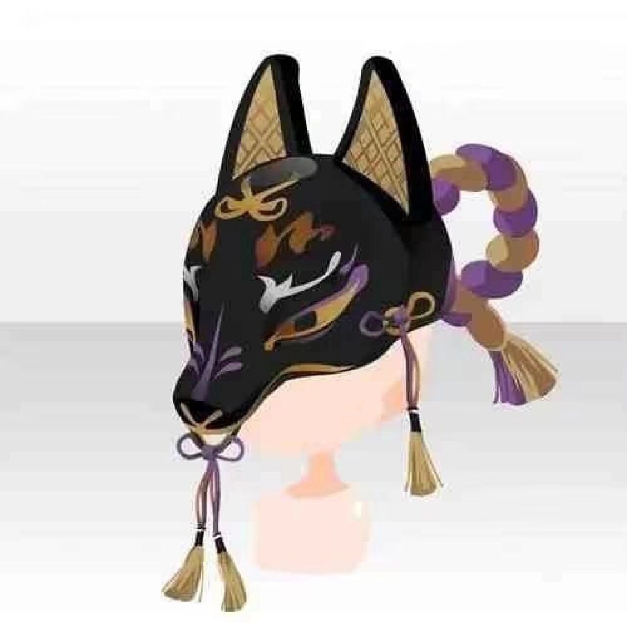 【绘画素材】一些狐狸面具