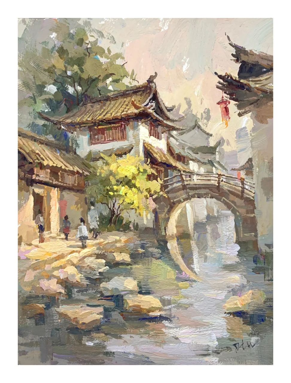 浙江色彩风景步骤分享