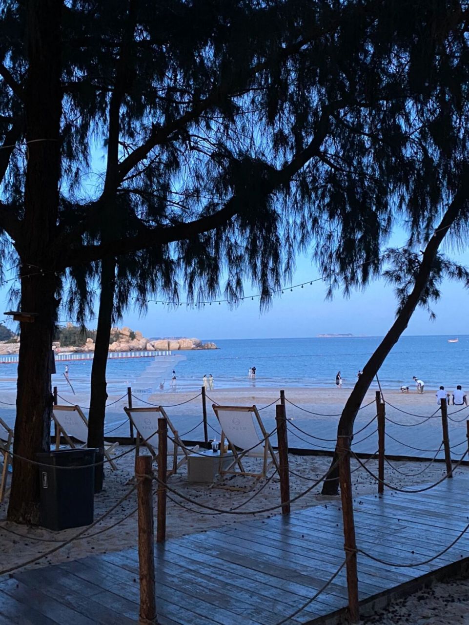 平潭坛南湾# #坛南湾# 坛南湾真的很惊艳,粉蓝色的日落!满足了!