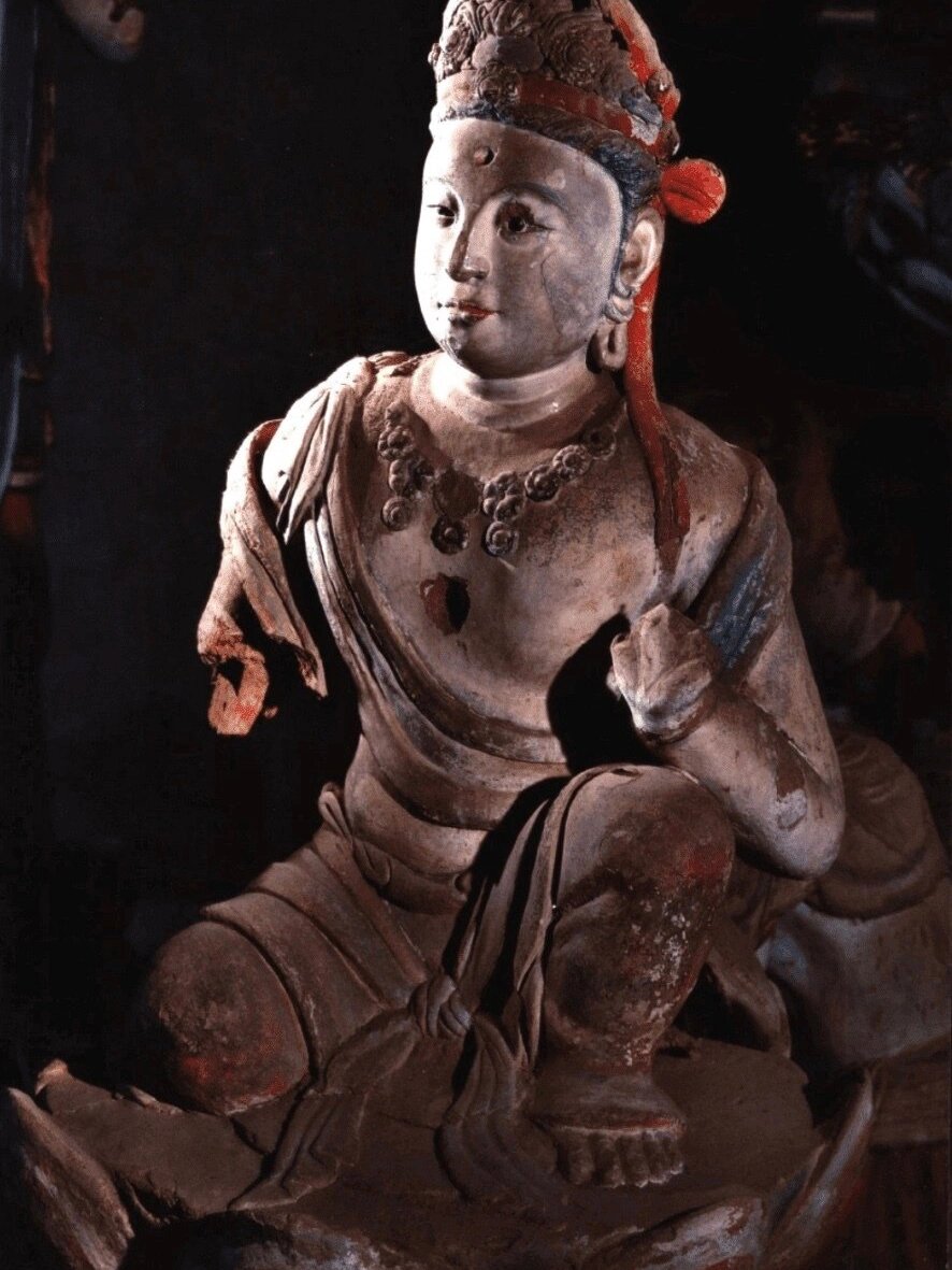 山西忻州南禅寺大殿 唐代彩塑(上)