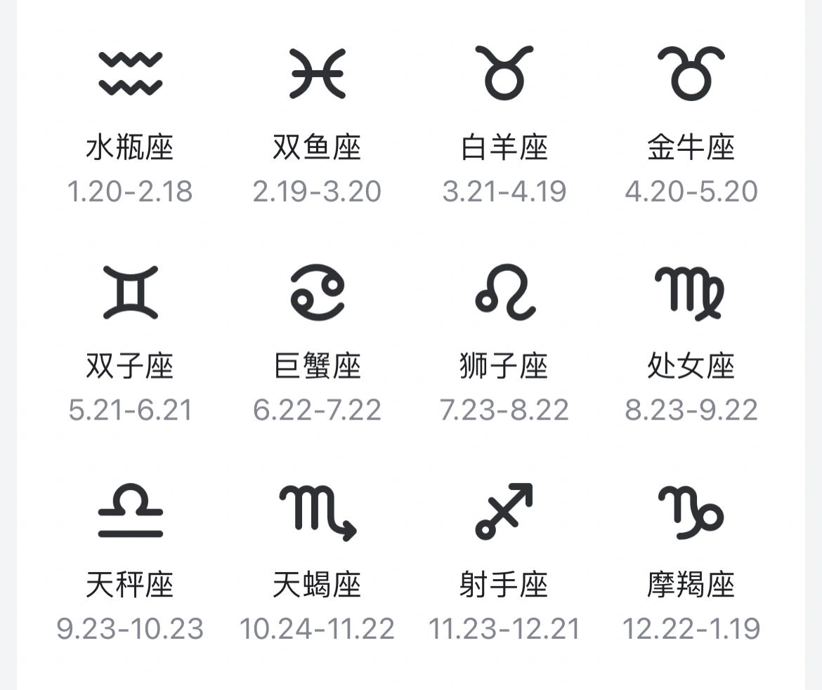 十二星座之射手座