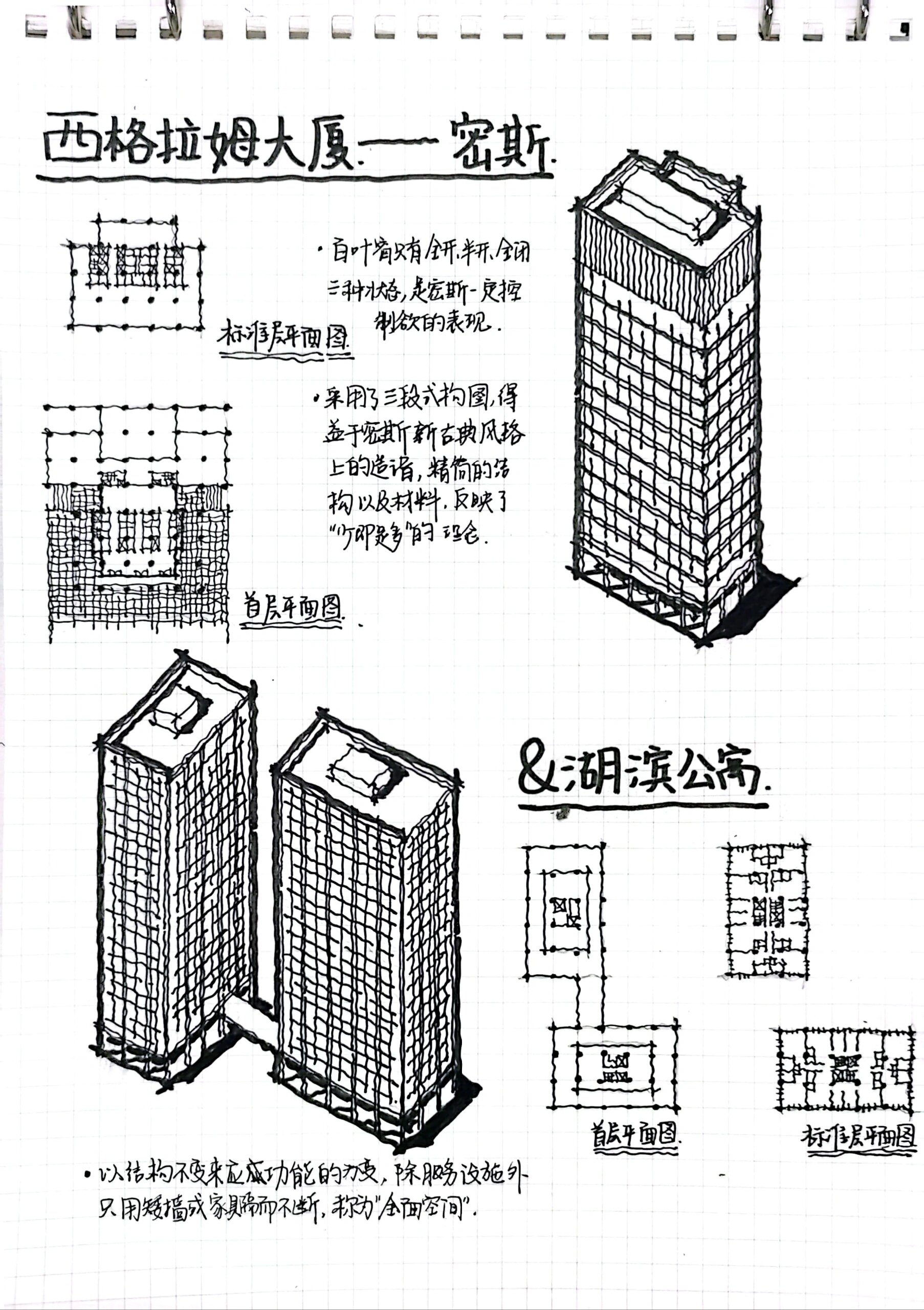 范斯沃斯住宅快题设计图片