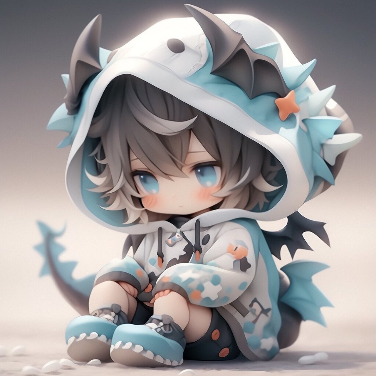 可爱男孩| 生肖龙| q版