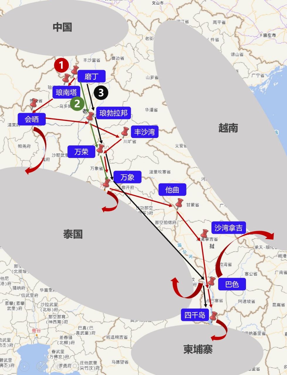 老挝13号公路简介图片