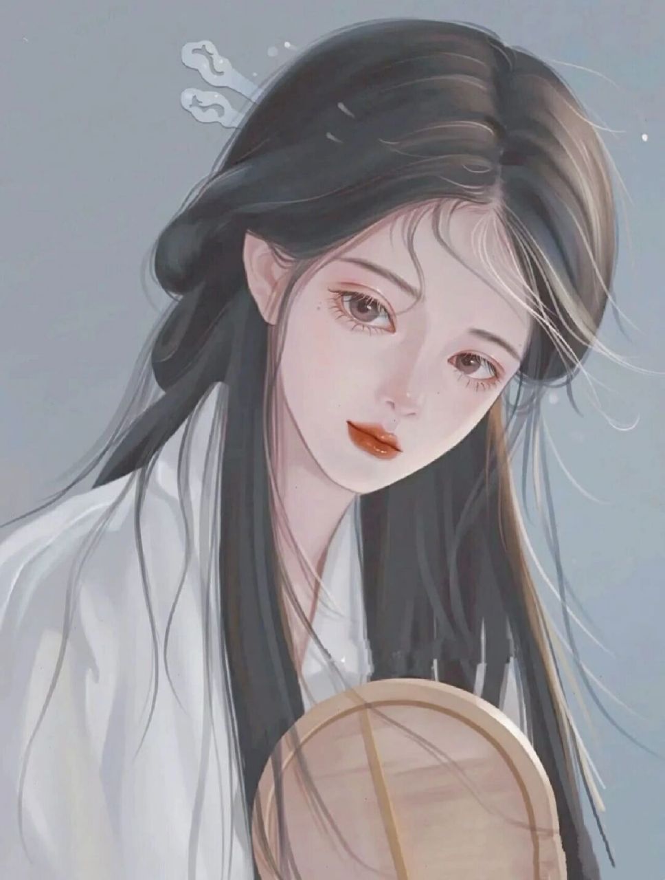 那些一眼万年的清冷古风女生头像 95作者主页内还有更多优质头像