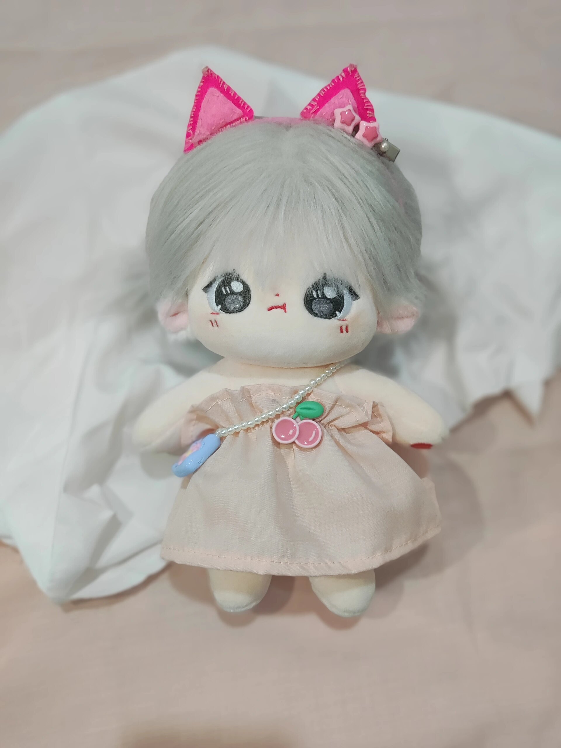 娃衣自制20cm棉花娃娃