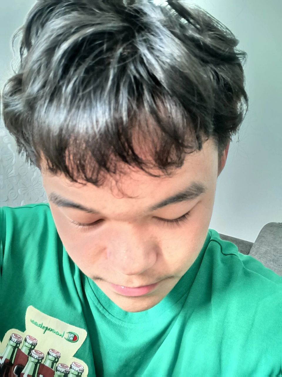 纹理烫真的非常好看,兄弟们,冲吧!我100块钱就烫成这样了,真便宜