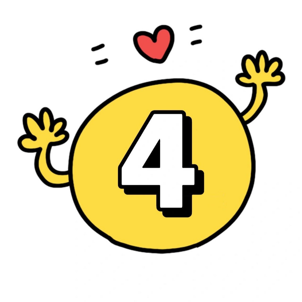 幼儿园区域标识～卡通数字序号贴《1-30》