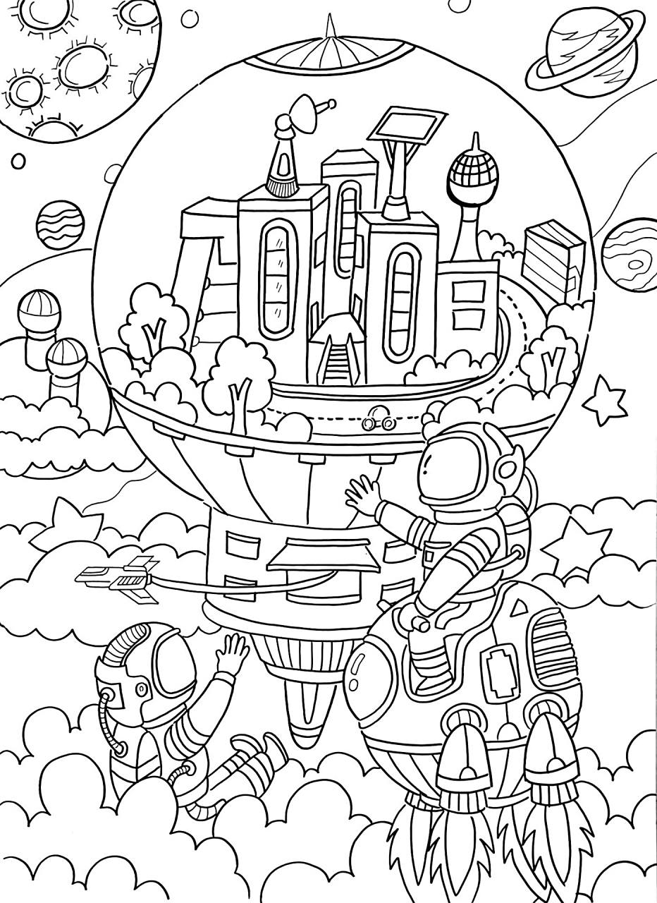 科幻画线稿 不定时分享