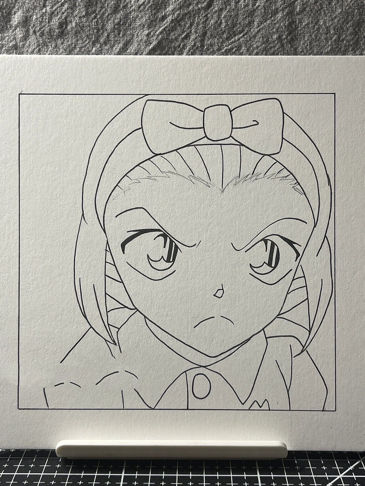 名侦探·铃木园子 附线稿过程 园子来啦    ——— 边框:12×12 恢浇