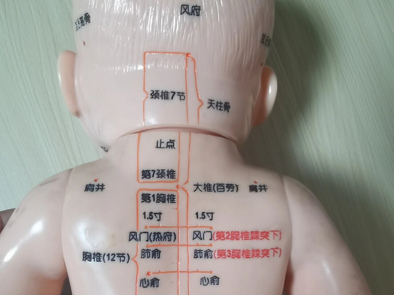 不退的小孩,家长非常着急,在家可以给小朋友在大椎,肺俞穴周围刮痧,能