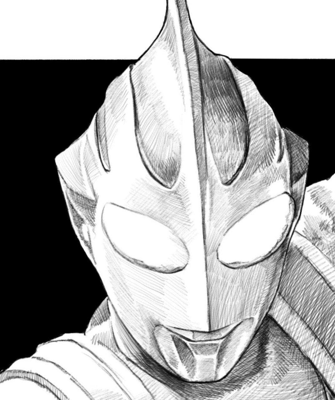 画的第28个奥特曼   盖亚 步骤