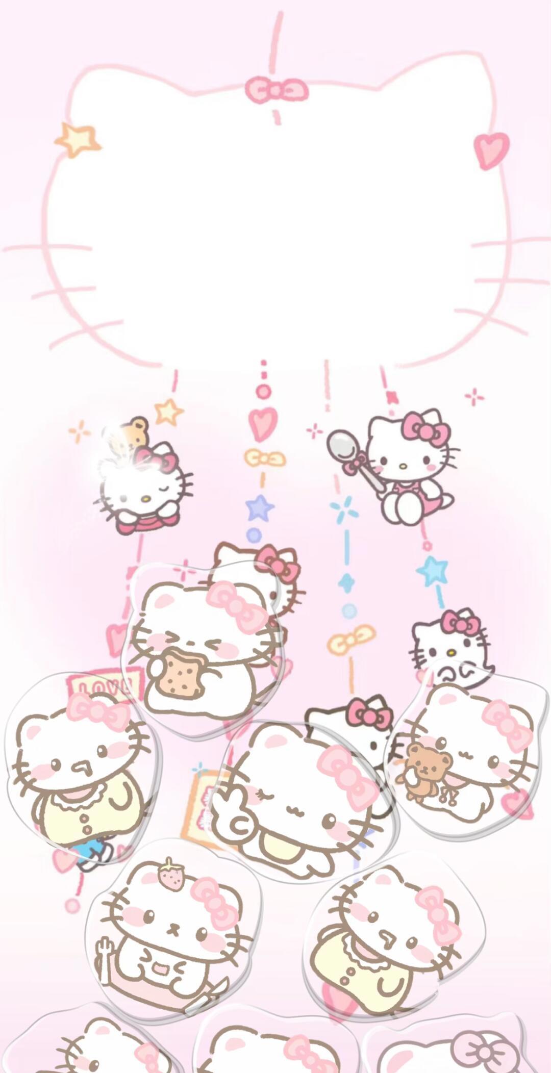 可爱小kitty猫,动态壁纸