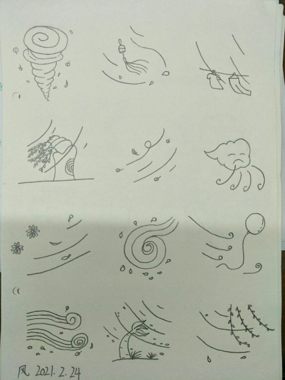 简笔画风,坚持打卡 #绘画