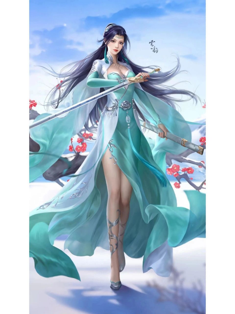 斗破苍穹云韵/云芝壁纸1 斗破苍穹云韵/云芝壁纸,新人物建模穿婚纱的