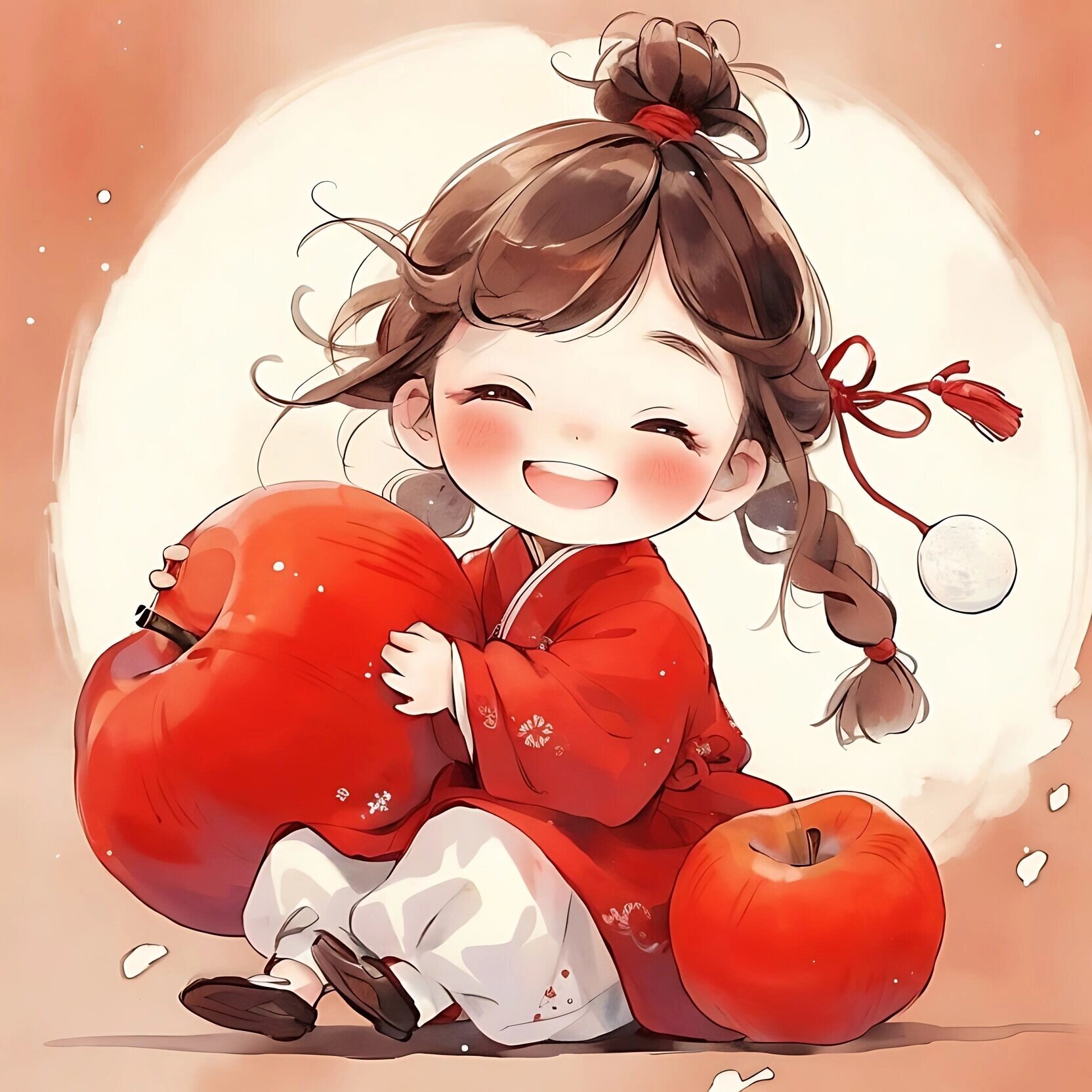 苹果女孩97愿平安健康快乐