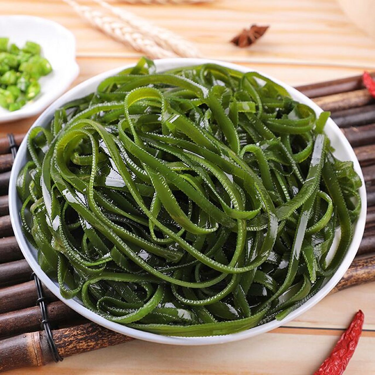 山东省特产 - 威海海带 威海海带是海藻类植物之一,是一种在低温海水